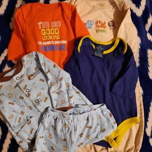 0-3 mos Baby Lot of 4